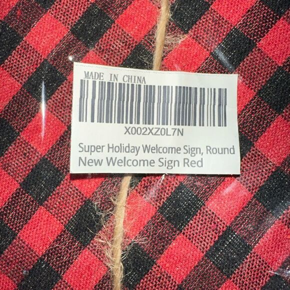 Super Holiday Welcoming Wreath NWT - Picture 9 of 10